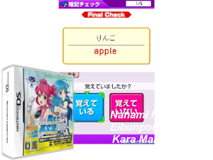 Nanami no Oshiete Eibunpou DS - Kiso kara Manabu Step Up Gakushuu (Japan) Cover